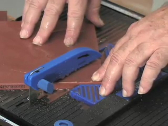 Wilton&reg; 4 1/2&quot; Wet Tile Saw - image 6 from the video